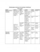 PROGRAMA ESCOLAR DE MEJORA CONTINUA 2019-2020