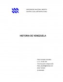 Trabajo de historia de venezuela