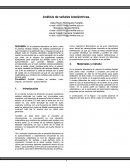 Analisis de señales bioelectricas