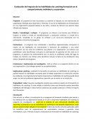 Evaluación del impacto de las habilidades de coaching formación en el comportamiento individual y corporativo