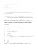 Evaluación de tercero química