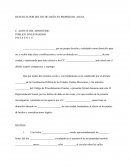 Denuncia por daño en la propiedad