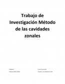 Trabajo de Investigación Método de las cavidades zonales