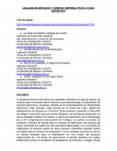 ANÁLISIS DE MÉTODOS Y TIEMPOS: EMPRESA TEXTIL STAND DEPORTIVO