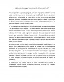 ¿Qué entendemos por la construcción del conocimiento?