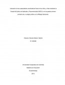 Valoración de las capacidades coordinativas finas de los niños y niñas