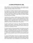 LA GRAN DEPRESION DE 1929