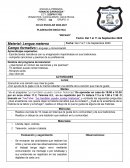 PLANEACIÓN DIDÁCTICA “REPASO”