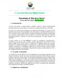 Homenaje al 'Día de la Tierra'
