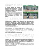 CONTEXTO SOCIAL DE LA ESCUELA EN OBSERVACION