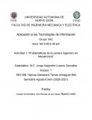 Ensayo de las problematicas en la mecatronica