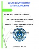 PROYECTO CREACIÓN DE EMPRESAS