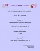 Representaciones simbólicas y algoritmos