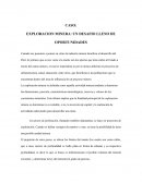 CASO: EXPLORACION MINERA: UN DESAFIO LLENO DE OPORTUNIDADES