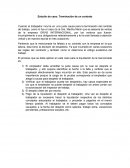 Estudio de caso: Terminación de un contrato