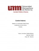 Cuestionario de Control Interno de Compras