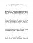 Proceso para contabilizar una operacion