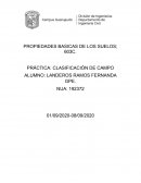 Propiedades básicas de los suelos