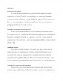 MERCADO Características del mercado