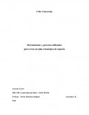 Herramientas para la construcción del plan de negocio