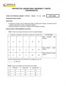 REPORTE DE LABORATORIO: IMÁGENES Y LENTES CONVERGENTES