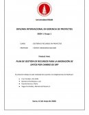 PLAN DE GESTIÓN DE RECURSOS PARA LA MIGRACIÓN DE DATOS POR CAMBIO DE ERP