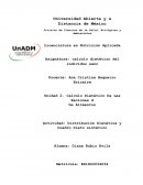 Distribución Dietética y Cuadro Dieto sintético