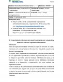 Procesos individuales en las organizaciones