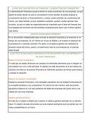 ¿Para qué nos sirven las finanzas y administración financiera?