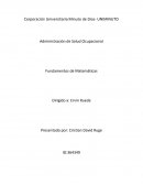 Fundamentos de matematicas Uniminuto
