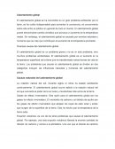 Calentamiento global. Los efectos del calentamiento global