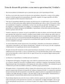 TEMA 2 ZONA DE DESARROLLO PRÓXIMO A UNA NUEVA APROXIMACION