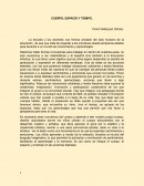 CUERPO, ESPACIO Y TIEMPO