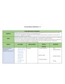 Plan de trabajo individual 5° A