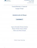 Administración de Riesgos “Actividad 1”