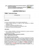 LABORATORIO Teoría de Colas