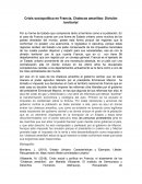 Crisis socio política en Francia "chalecos amarillos¨": División territorial