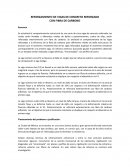 Reforzamiento con fibras de carbono