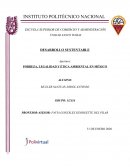 POBREZA, LEGALIDAD Y ÉTICA AMBIENTAL EN MÉXICO
