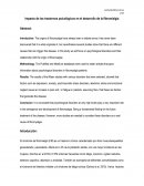 Impacto de los trastornos psicológicos en el desarrollo de la fibromialgia