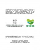 Informe topografia