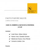 CASO: EL HOMBRE AL QUE NO SE LE ENCENDíA LA LUZ