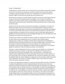Ensayo “La Globalización”