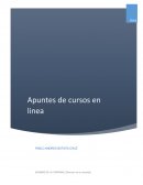 Apuntes de cursos en linea