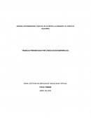 ANÁLISIS, DETERMINACIÓN Y CÁLCULO DE LA OFERTA, LA DEMANDA Y EL PUNTO DE EQUILIBRIO