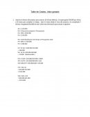 Taller de Costos- Valor ganado