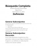 Algoritmos - Búsqueda Completa