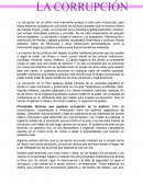 Texto argumentativo de la corrupcion