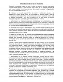 Importancia de la leche materna