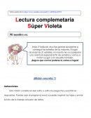 Trabajo super violeta